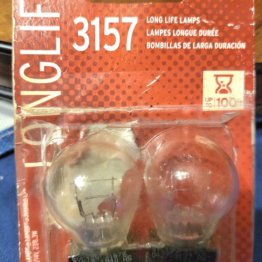 3157 Long Life Lamps - Clear